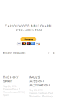 Mobile Screenshot of biblechapel.com